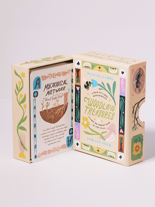 Woodland Treasures: Forest Plant Playing Cards