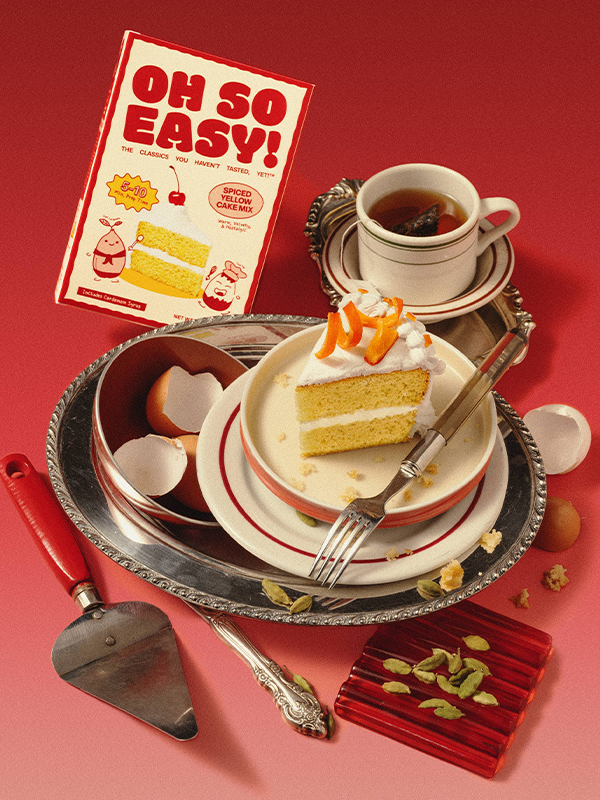 Spiced Yellow Cake Mix