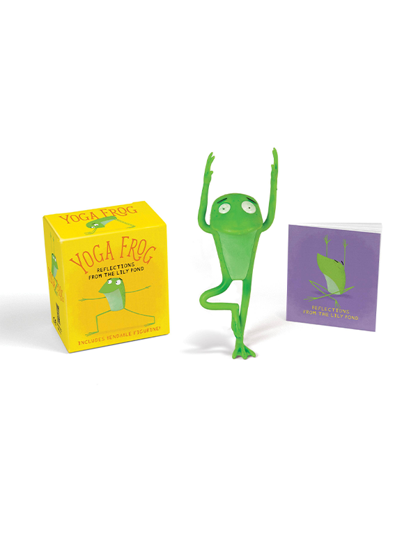 Yoga Frog: Reflections From The Lily Pond