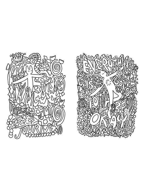 Yumiverse Mindful Coloring Book