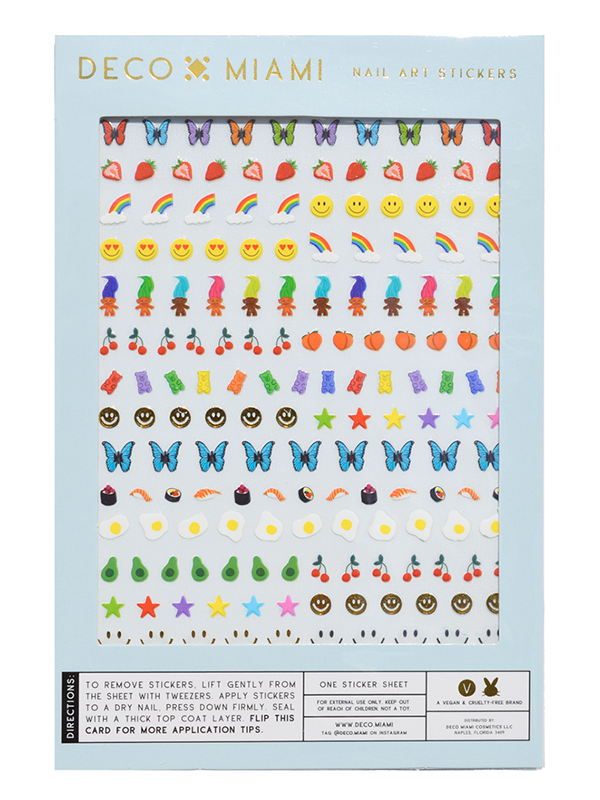 Sunny Side Up Nail Art Stickers