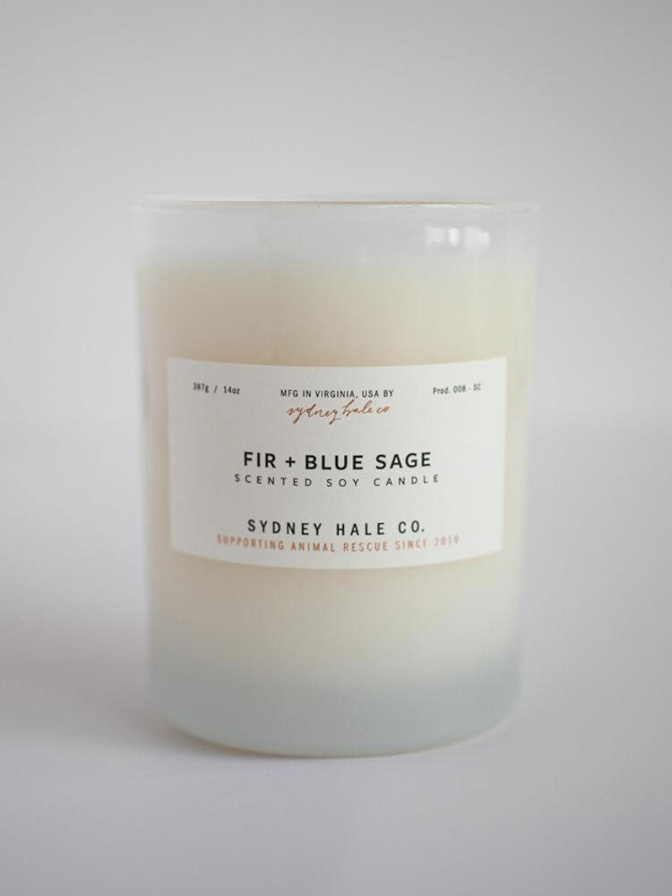 Fir + Blue Sage Soy Candle