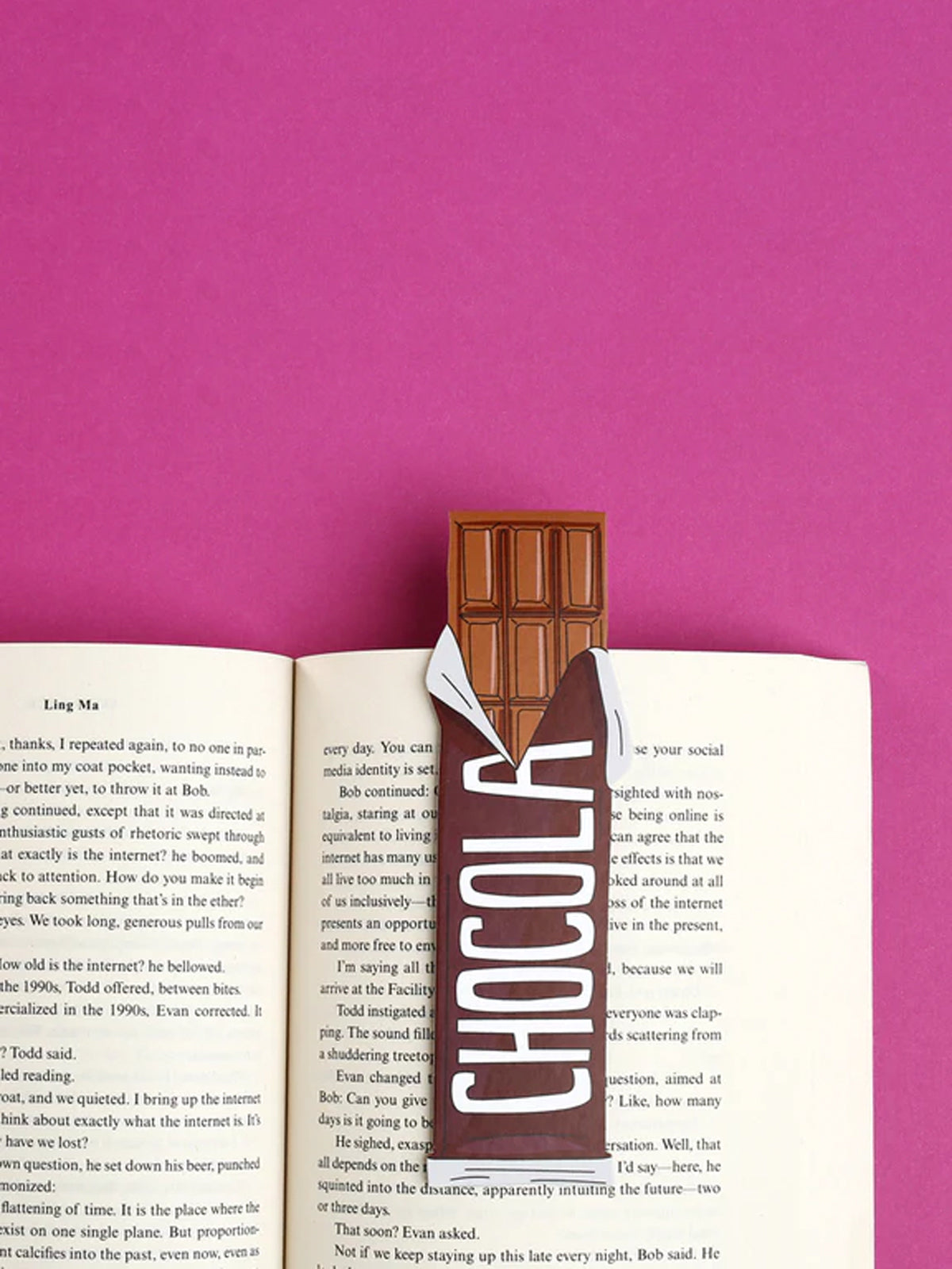 Bar of Chocolate Bookmark