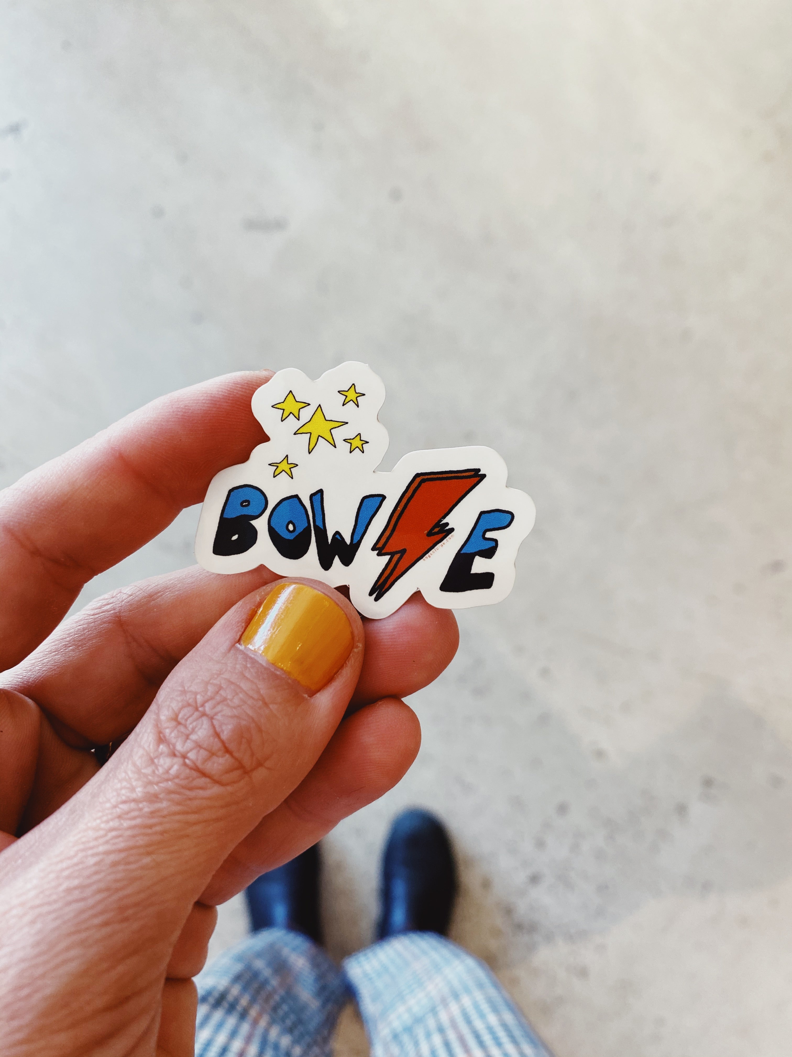 Bowie Sticker