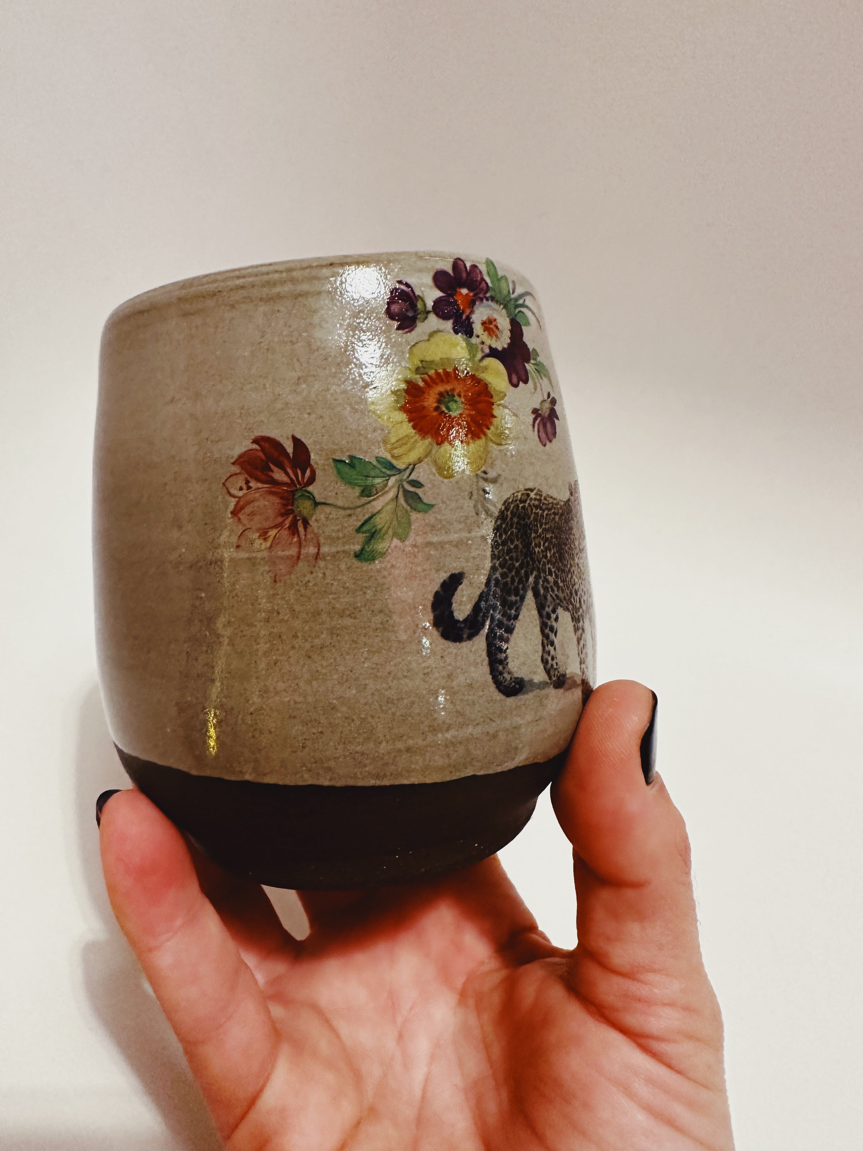 Mug: Cheetah Mug (Grey)