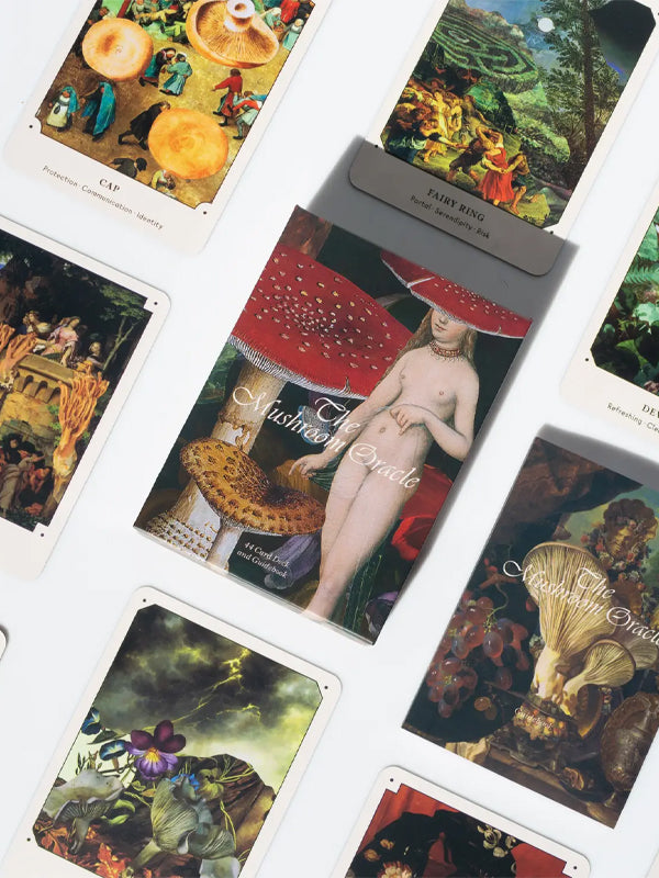 The Mushroom Oracle: 44 Card Deck and Guidebook