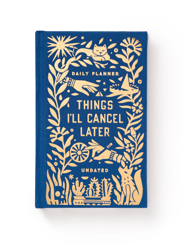 Things I'll Cancel Later: Undated Mini Planner